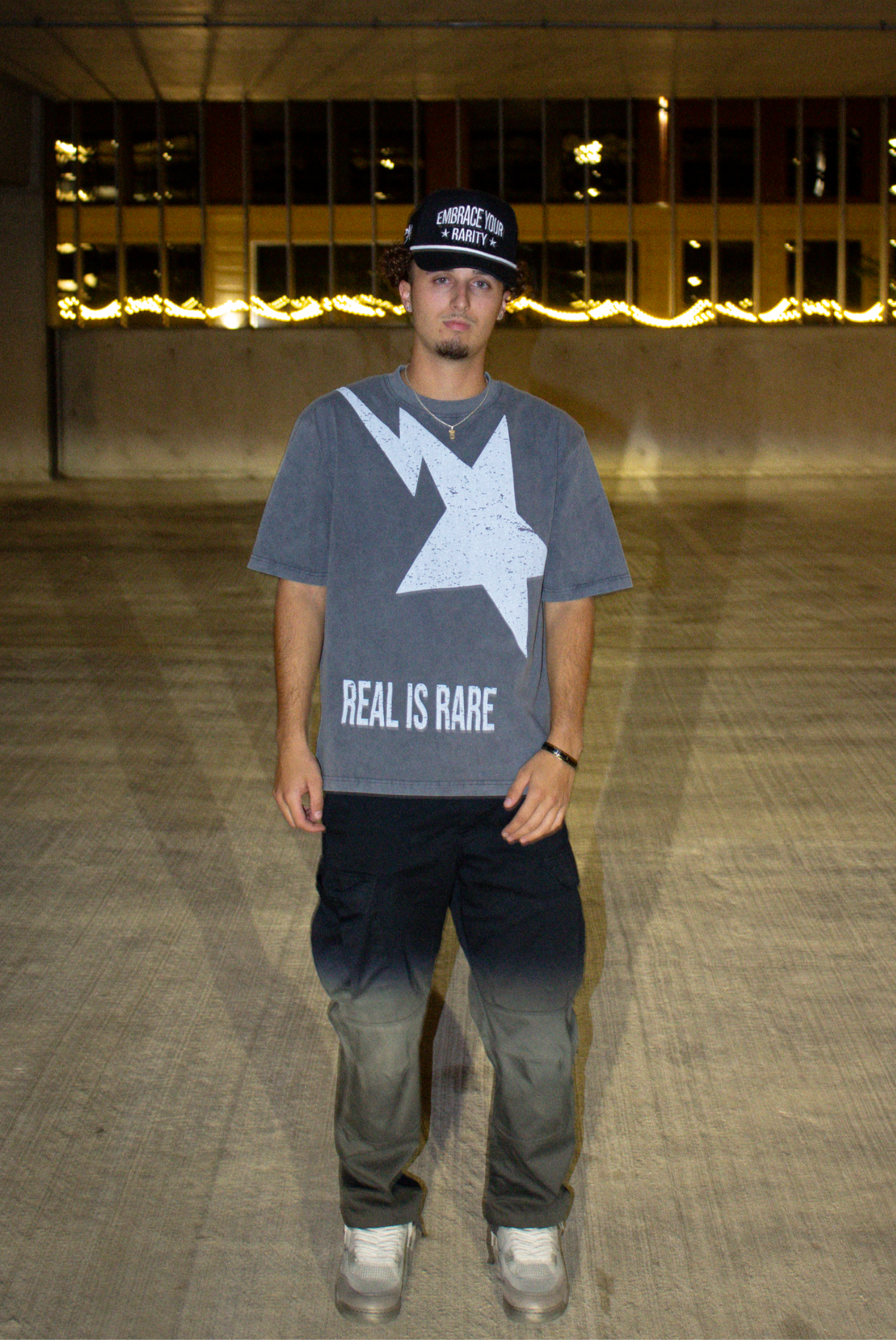 Embrace Your Rarity Oversized Tee - Gray image 4