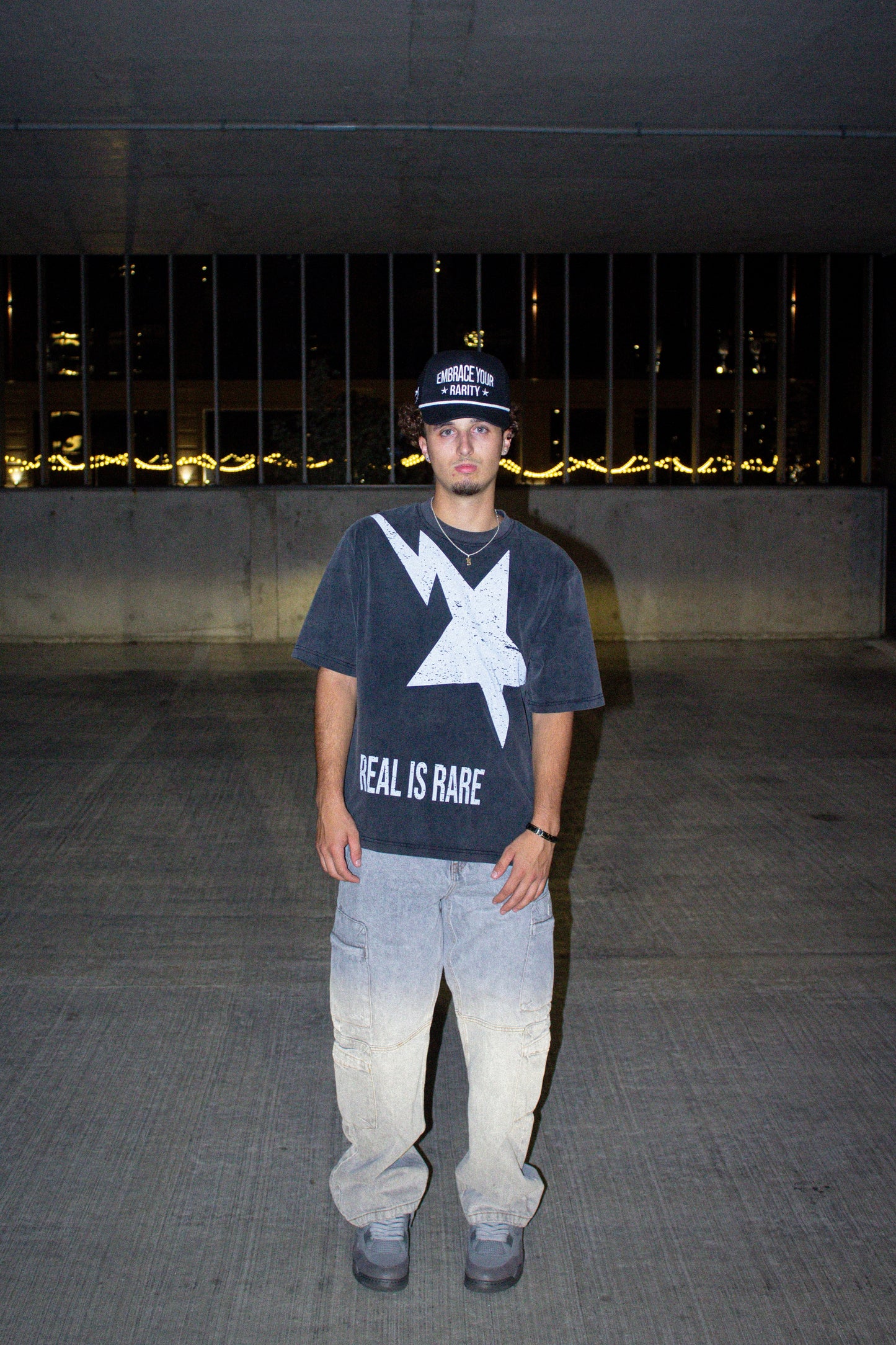 Embrace Your Rarity Oversized Tee - Black  image 4