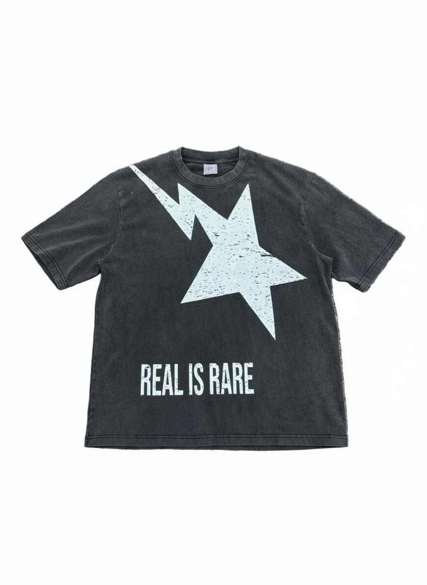 Embrace Your Rarity Oversized Tee - Black